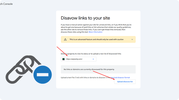 Disavow Links