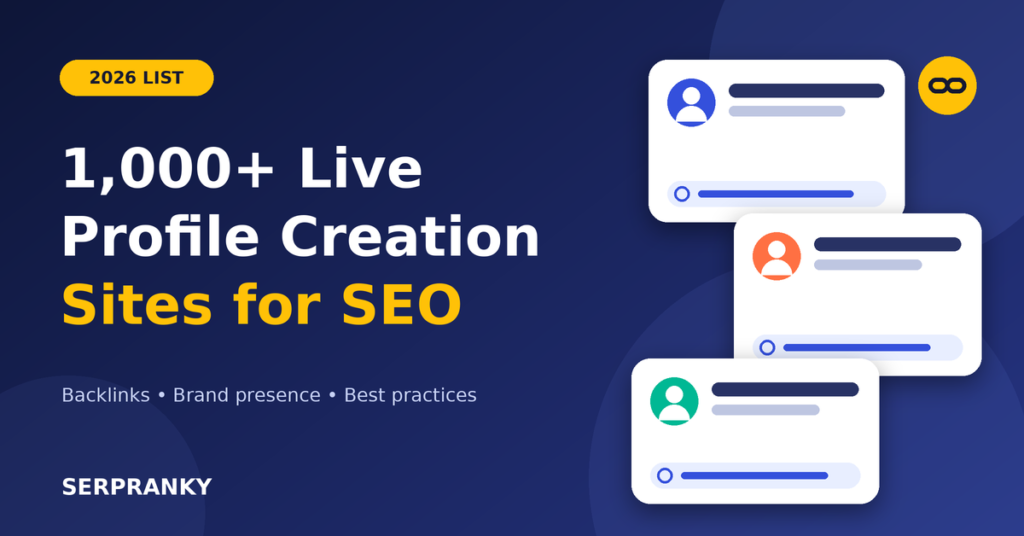 Profile Creation Sites